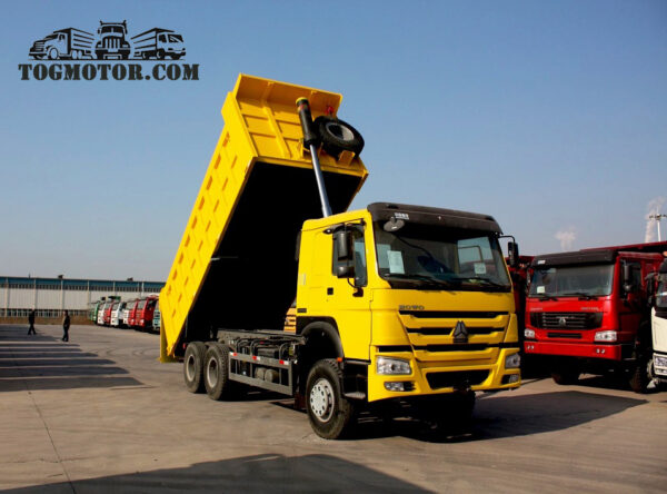 CNHTC Sinotruk HOWO 6X4 Tipper Trucks Dump Trucks on Sale for Tanzania from China Manufacturer