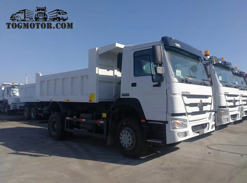 China Sinotruk Howo 4X2 Construction Dump Trucks Tippers on Sale for Africa