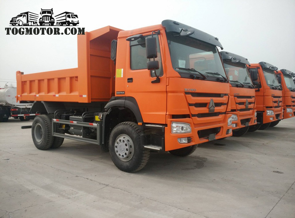 China Sinotruk Howo 4X2 Construction Dump Trucks Tippers on Sale for Kenya