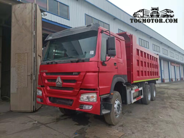 Secondhand Sinotruk Howo 6X4 371 Dump Truck Used Tippers, Second Hand Dumpers for Sale-TogMotor Dealer