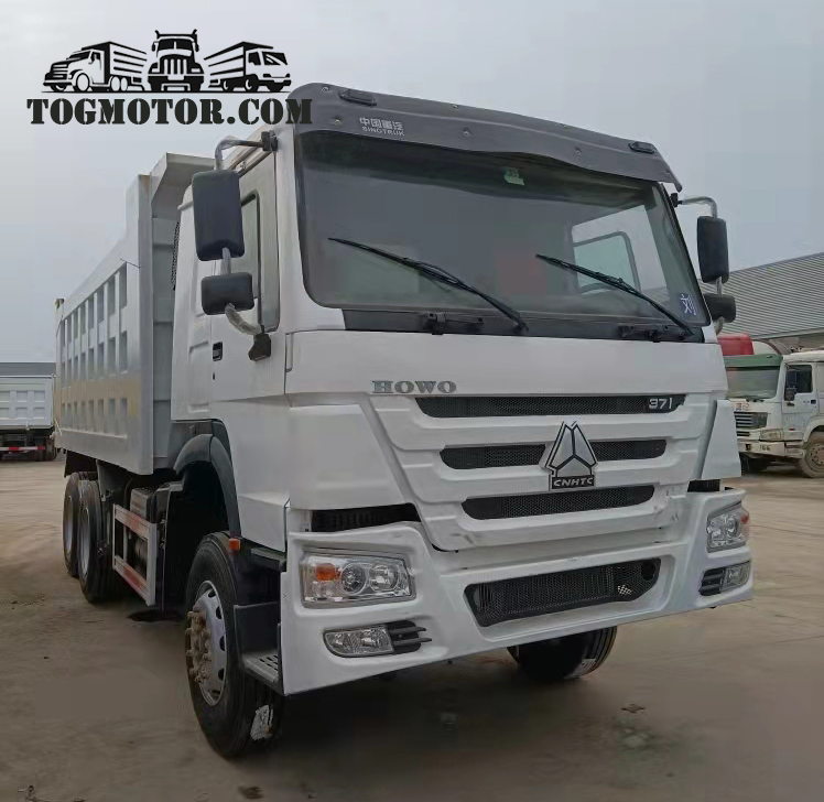 Secondhand Sinotruk Howo 6X4 371 Dump Truck Used Tippers, Second Hand Dumpers on Sale for Ghana Mining-TogMotor Dealer