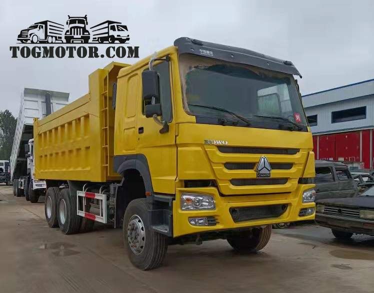 Secondhand Sinotruk Howo 6X4 371 Dump Truck Used Tippers, Second Hand Dumpers on Sale for Nigeria Mining-TogMotor Dealer